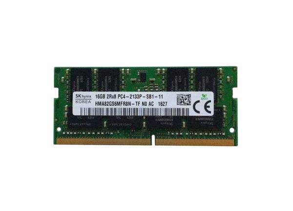 HMA82GS6MFR8N-TFN0-AC Hynix 16GB PC4-17000 DDR4-2133MHz non-ECC Unbuffered CL15 SoDIMM 1.2V Dual-Rank Memory Module