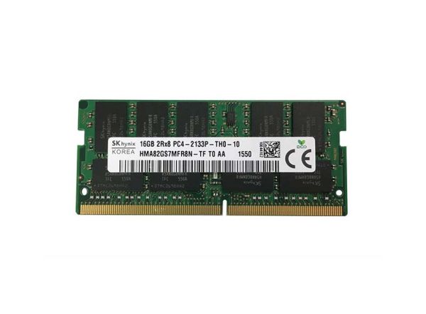 HMA82GS7MFR8N-TFT0-AA Hynix 16GB PC4-17000 DDR4-2133MHz ECC Unbuffered CL15 SoDIMM 1.2V Dual-Rank Memory Module