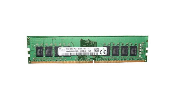 HMA82GU6AFR8N-UHN0-AC Hynix 16GB PC4-19200 DDR4-2400MHz non-ECC Unbuffered CL17 UDIMM 1.2V Dual-Rank Memory Module