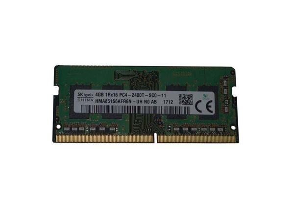 HMA851S6AFR6N-UHN0-AB Hynix 4GB PC4-19200 DDR4-2400MHz non-ECC Unbuffered CL17 SoDIMM 1.2V Single-Rank Memory Module