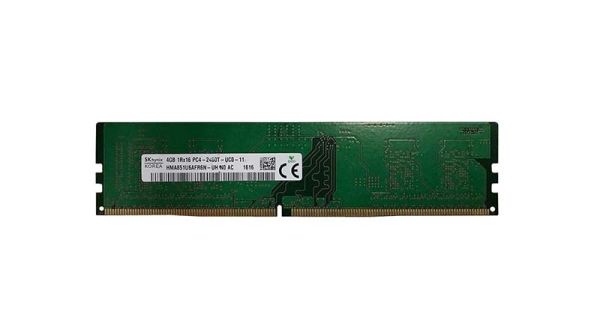 HMA851U6AFR6N-UHN0-AC Hynix 4GB PC4-19200 DDR4-2400MHz non-ECC Unbuffered CL17 UDIMM 1.2V Single-Rank Memory Module
