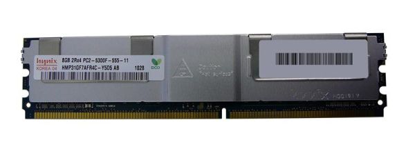 HMP31GF7AFR4C-Y5D5 Hynix 8GB DDR2-667MHz PC2-5300 Fully Buffered CL5 240-Pin DIMM 1.8V Dual Rank Memory Module