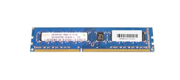 HMT125U6TFR8C-H9N0-AA-C Hynix 2GB PC3-10600 DDR3-1333MHz non-ECC Unbuffered CL9 UDIMM Dual-Rank Memory Module