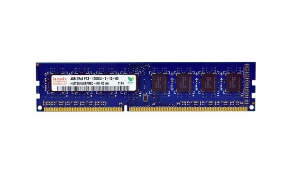 HMT351U6BFR8C-H9N0-AA Hynix 4GB PC3-10600 DDR3-1333MHz non-ECC Unbuffered CL9 UDIMM Dual-Rank Memory Module