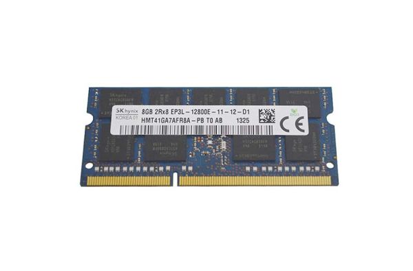 HMT41GA7AFR8A-PBT0-AB Hynix 8GB PC3-12800 DDR3-1600MHz ECC Unbuffered CL11 SoDIMM 1.35V Dual-Rank Memory Module
