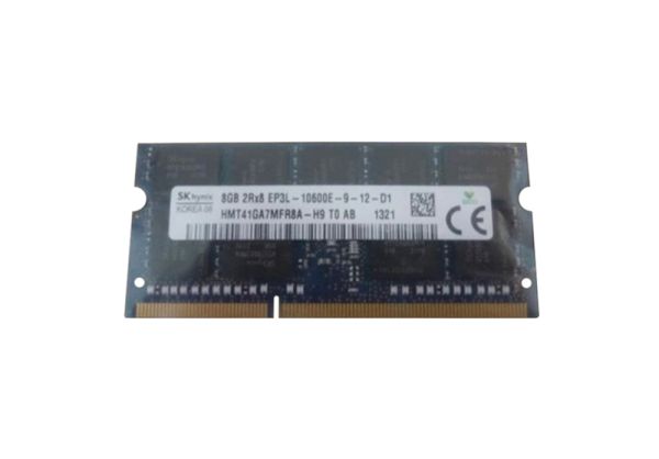 HMT41GA7MFR8A-H9T0-AB Hynix 8GB PC3-10600 DDR3-1333MHz ECC Unbuffered CL9 SoDIMM 1.35V Dual-Rank Memory Module