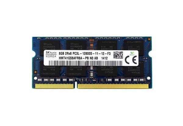 HMT41GS6AFR8A-PBN0-AB Hynix 8GB PC3-12800 DDR3-1600MHz non-ECC Unbuffered CL11 SoDIMM 1.35V Dual-Rank Memory Module