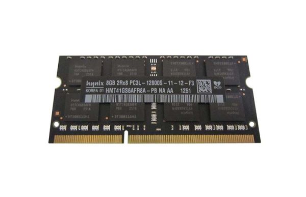 HMT41GS6AFR8A-PBNA-AA Hynix 8GB PC3-12800 DDR3-1600MHz non-ECC Unbuffered CL11 SoDIMM 1.35V Dual-Rank Memory Module