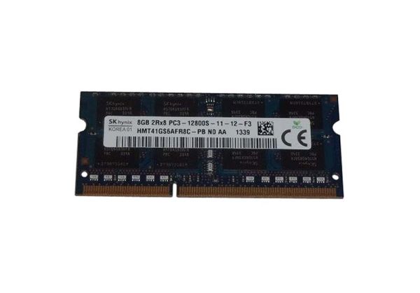 HMT41GS6AFR8C-PBN0-AA Hynix 8GB PC3-12800 DDR3-1600MHz non-ECC Unbuffered CL11 SoDIMM Dual-Rank Memory Module