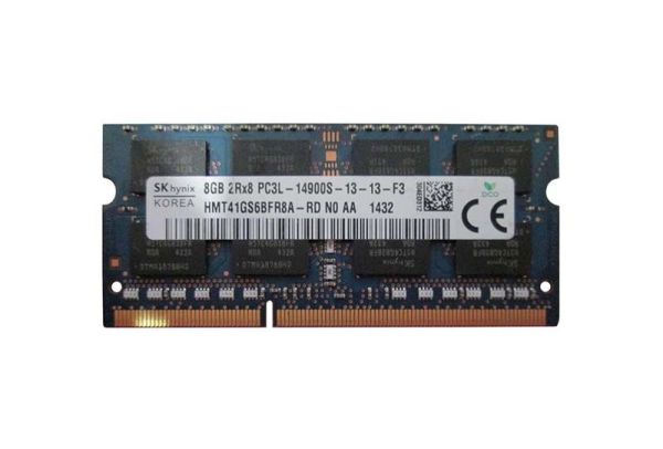 HMT41GS6BFR8A-RDN0-AA Hynix 8GB PC3-14900 DDR3-1866MHz non-ECC Unbuffered CL13 SoDIMM 1.35V Dual-Rank Memory Module