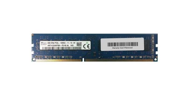 HMT41GU6AFR8A-PBN0-AA Hynix 8GB PC3-12800 DDR3-1600MHz non-ECC Unbuffered CL11 UDIMM 1.35V Dual-Rank Memory Module