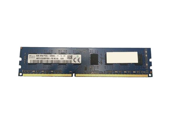 HMT41GU6BFR8A-PBN0-AA Hynix 8GB DDR3-1600MHz PC3-12800 non-ECC Unbuffered CL11 240-Pin DIMM 1.35V Low Voltage Dual Rank Memory Module