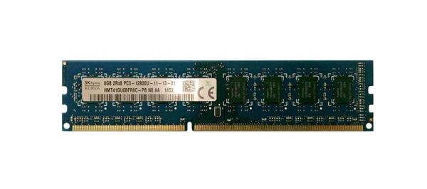 HMT41GU6BFR8C-PBN0-AA Hynix 8GB PC3-12800 DDR3-1600MHz non-ECC Unbuffered CL11 UDIMM Dual-Rank Memory Module