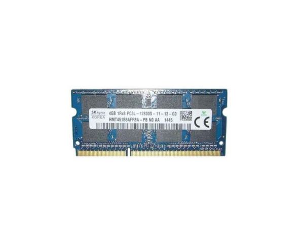 HMT451B6AFR8A-PB Hynix 4GB PC3-12800 DDR3-1600MHz non-ECC Unbuffered CL11 SoDIMM 1.35V Single-Rank Memory Module