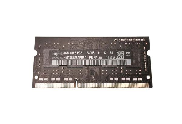 HMT451S6AFR8C-PBNA-AA Hynix 4GB PC3-12800 DDR3-1600MHz non-ECC Unbuffered CL11 SoDIMM Single-Rank Memory Module