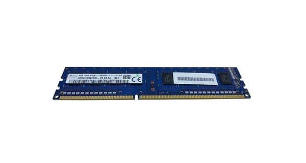 HMT451U6BFR8A-PBN0-AA Hynix 4GB PC3-12800 DDR3-1600MHz non-ECC Unbuffered CL11 UDIMM 1.35V Single-Rank Memory Module