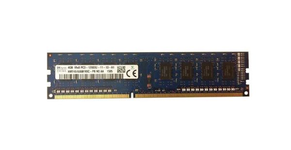 HMT451U6BFR8C-PBN0-AA Hynix 4GB PC3-12800 DDR3-1600MHz non-ECC Unbuffered CL11 UDIMM Single-Rank Memory Module