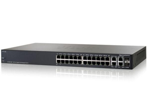 HP-4024-0002 Brocade 4/24 SAN 24-Ports (16-Internal and 8-External) 4GB Fabric Switch