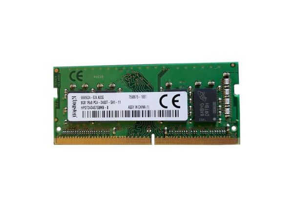 HPDT24D4S7S8MB-8 Kingston Technology 8GB PC4-19200 DDR4-2400MHz non-ECC Unbuffered CL17 SoDIMM 1.2V Single-Rank Memory Module