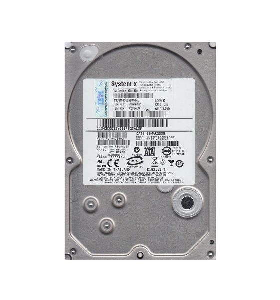 HUA721050KLA330 Hitachi Ultrastar A7K1000 500GB 7200RPM SATA 3Gb/s 32MB Cache 7-Pin 3.5-inch Hard Drive