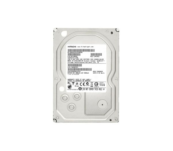 HUA722020ALA331 Hitachi Ultrastar A7K2000 2TB 7200RPM 32MB Cache SATA 3GB/s 3.5-inch Enterprise Hard Drive