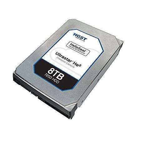 HUH721008AL5204 HGST Ultrastar He10 8TB 7200RPM SAS 12Gb/s 512e Enterprise SE 3.5-inch Hard Drive