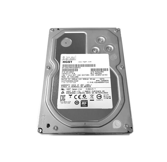 HUS724040ALE640 Hitachi Ultrastar 7K4000 4TB 7200RPM SATA 6Gb/s 64MB Cache 3.5-inch Hard Drive