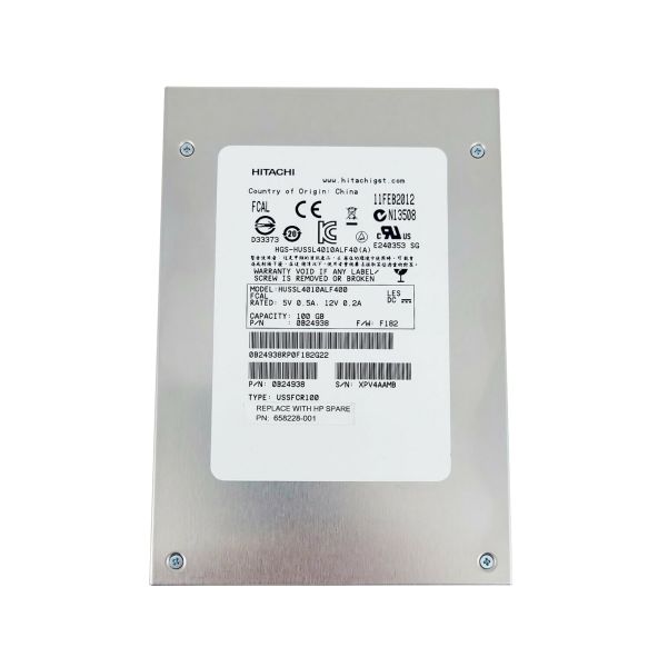 HUSSL4010ALF400 Hitachi 100GB LFF SSD Hard Drive