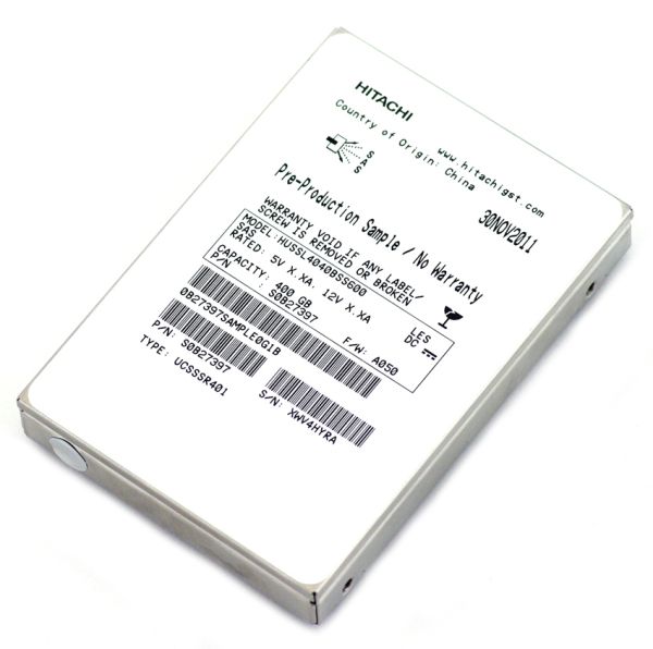 HUSSL4020BSS600 Hitachi Ultrastar SSD400S.B 200GB Single-Level-Cell 6Gb/s 2.5-inch SFF Solid State Drive