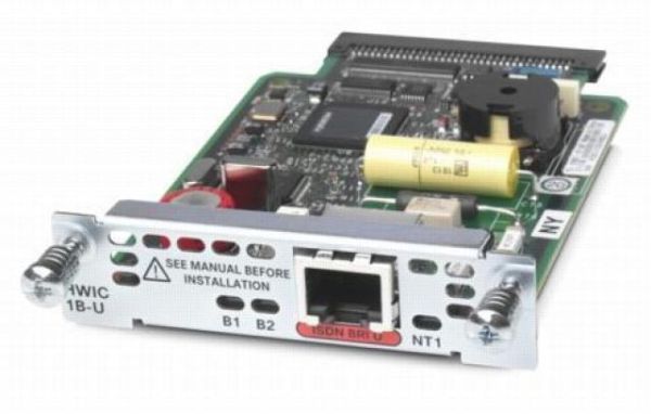 HWIC-1B-U Cisco 1 x Port ISDN BRI U High-Speed WAN Interface Card