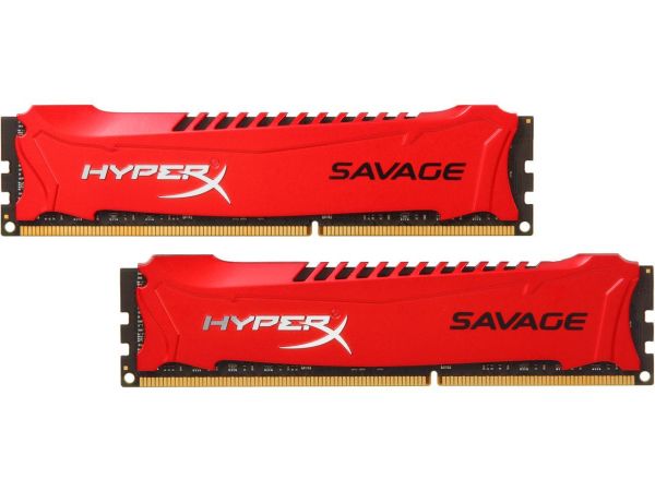 HX324C11SRK2/16 Kingston Technology XMP HyperX Savage 16GB Kit (2 X 8GB) PC3-19200 DDR3-2400MHz non-ECC Unbuffered CL11 240-Pin DIMM Memory