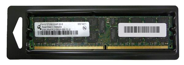 HYS72T256220HP-3S-B Hynix 2GB DDR2-667MHz PC2-5300 ECC Registered CL5 240-Pin DIMM 1.8V Dual Rank Memory Module