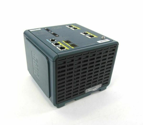 IE-3000-4TC Cisco Industrial Ethernet 3000 Series IE-3000-4TC 4 x FE Ports 10/100Base-TX + 2 x SFP Combo Ports Layer 2 managed DIN rail mountable Fast Ethernet Network Switch