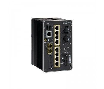 IE-3300-8T2S-E Cisco Catalyst IE-3200-8T RJ-45 8 x Ports 10/100/1000Base-T + 2 x SFP Layer 3 Managed Gigabit Ethernet Rugged Switch