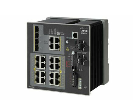 IE-4000-4GC4GP4G-E Cisco Industrial Ethernet 4000 Series RJ-45 4 x Ports PoE 100Base-TX + 4 x RJ-45 GE Combo Uplink Ports + 4 x Rj-45 FE Ports Layer 3 Managed Gigabit Ethernet Network Switch