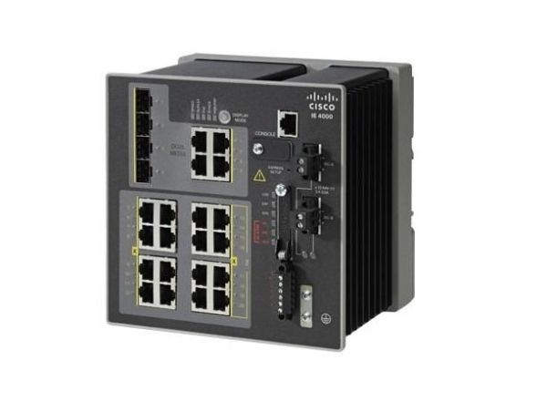 IE-4000-8GT8GP4G-E Cisco 4000 PoE RJ-45 12 X + + Ports 1000Base-X + 4 x SFP Layer 3 Managed Gigabit Ethernet Switch
