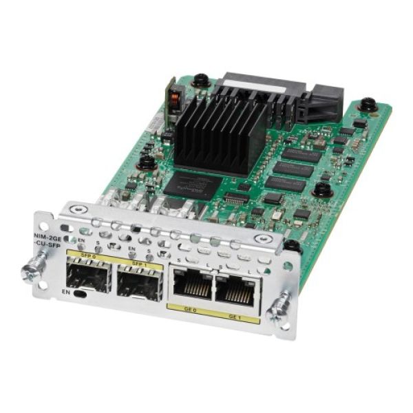 NIM-2GE-CU-SFP= Cisco WAN Network Interface Module - expansion module