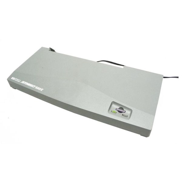 J3265A HP JetDirect 500X External Print Server Ethernet 10/100Base-TX 3-Ports Parallel LAN Interface Module
