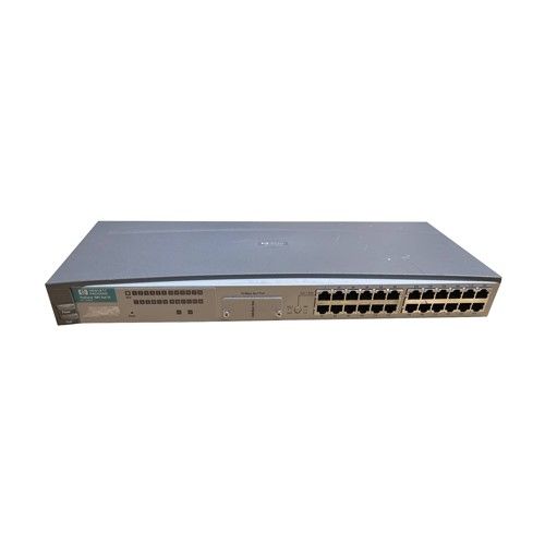 J3302-61001 HP ProCurve 24 x Ports 10/100Base-T RJ-45 Rack-mountable External Network Hub