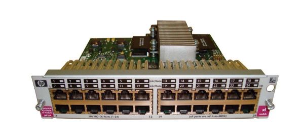 J4820A HP ProCurve Switch XL 24 x Ports 10/100Base-TX Layer 2 Managed Network Switch Module