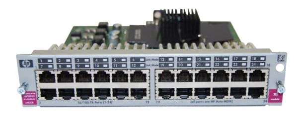 J4820B HP ProCurve Switch XL 24 x Ports 10/100Base-TX Layer 2 Managed Network Switch Module