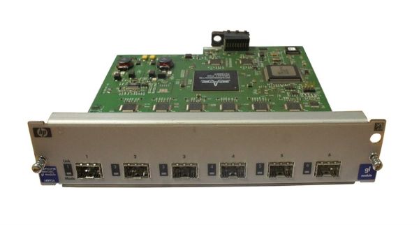 J4893A#ABA HP 6 x Expansion Ports SFP mini-GBIC Network Switch Module