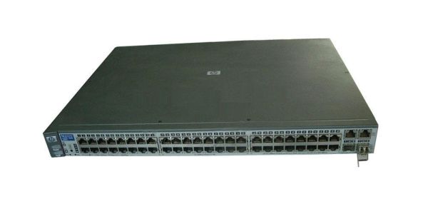 J4899-61301 HP ProCurve 2600 Series 2650 48 x RJ-45 Ports 10/100Base-TX + 2 x RJ-45 GE Ports + 2 x SFP(mini-GBIC) Ports Layer 3 Managed 1U Rack-mountable Stackable Fast Ethernet Network Switch