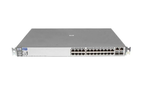 J4900-60501 HP ProCurve 2600 Series 2626 24 x RJ-45 Port 10/100Base-TX LAN + 2 x RJ-45 GE Ports + 2 x SFP (mini-GBIC) Ports Layer 3 Managed Rack-mountable Gigabit Ethernet Network Switch