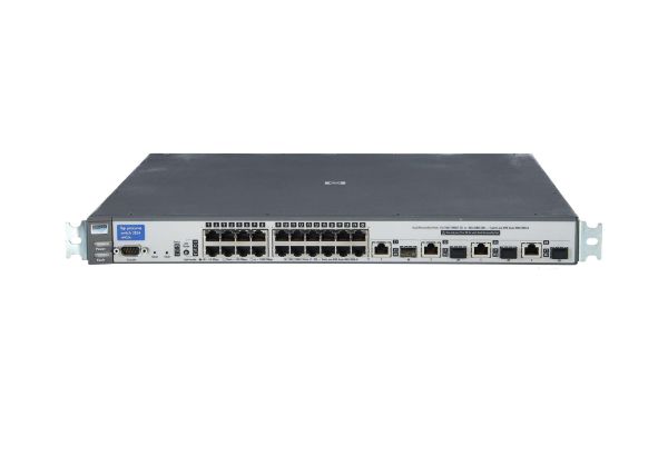 J4903AZ HP ProCurve 2824 Gigabit Ethernet Switch 4 x SFP (mini-GBIC) Shared 24 x 10/100/1000Base-T LAN
