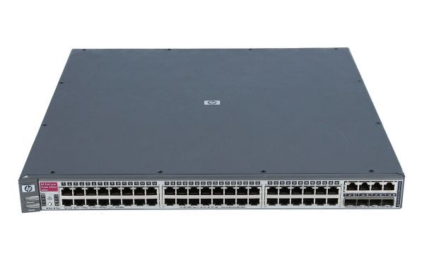 J4906AR HP ProCurve 3400CL-48G 48 x RJ-45 Ports 10/100/1000Base-T + 4 x Shared SFP Ports Layer 3 Managed Rack-mountable Gigabit Ethernet Network Switch