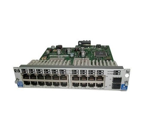 J4908-61001 HP ProCurve 4100GL 20 x Ports 1000Base-T + 2 x Ports SFP mini-GBIC Network Switch Module