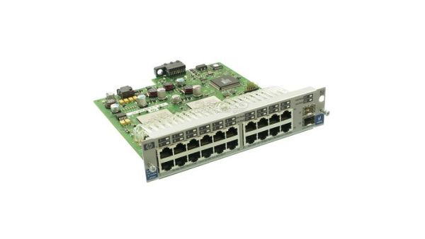 J4908-61101 HP ProCurve 4100gl 20 x Ports 1000Base-T + 2 x Ports SFP mini-GBIC Gigabit Ethernet Switch Module