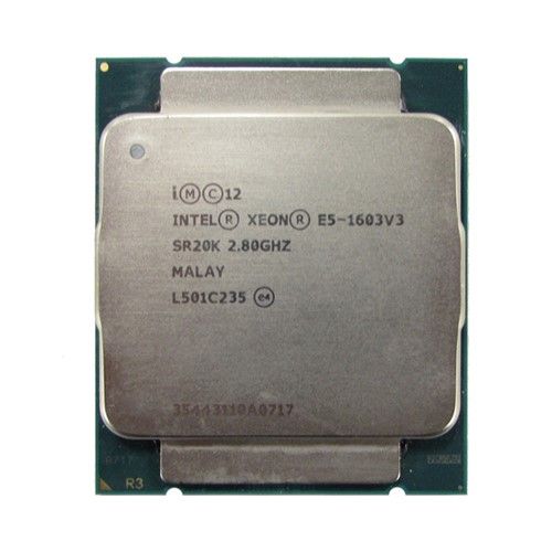 J6F22AV HP 2.80GHz 10MB L3 Cache Socket LGA2011-3 Intel Xeon E5-1603V3 Quad-Core Processor