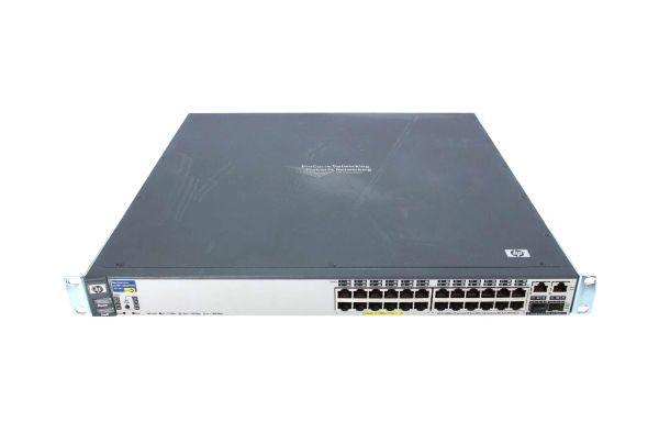 J8164A#AAB HP ProCurve 2626-PWR 24 x 10/100Base-TX LAN 2 x 10/100/1000Base-T LAN Multi-layer Stackable Fast Ethernet Network Switch
